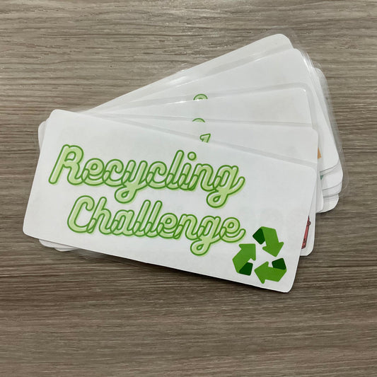 Recycling Challenge Cards